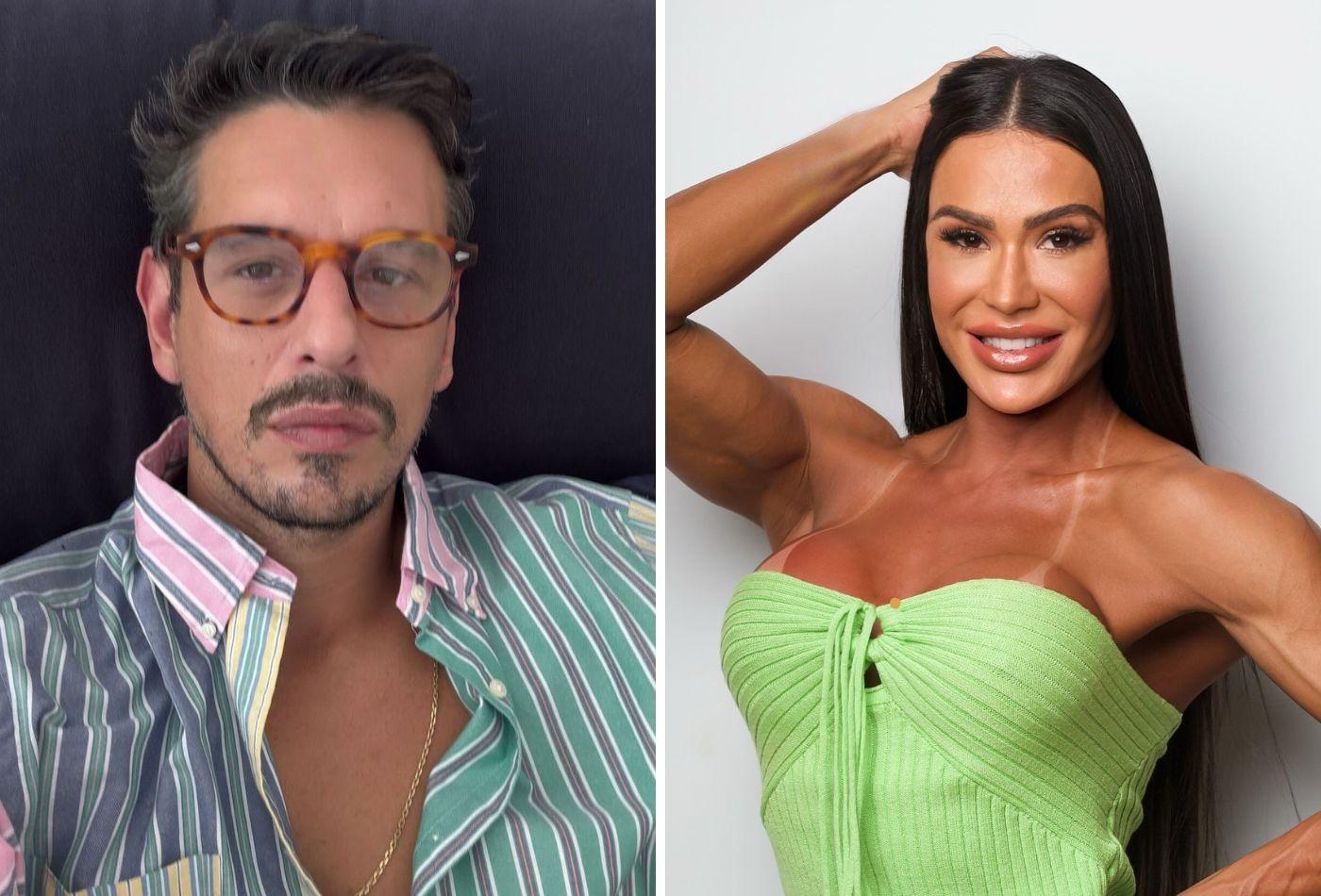 O que aconteceu entre Gracyanne Barbosa e João Vicente de Castro depois dos rumores de romance?