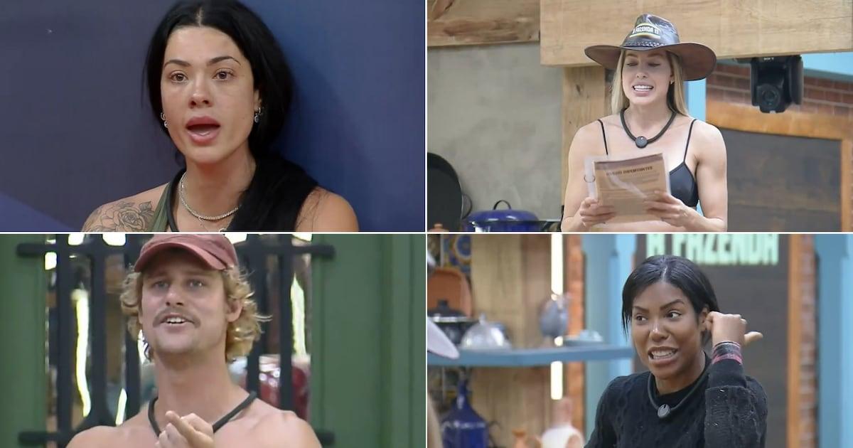 A sede de A Fazenda estava constantemente em chamas, cheia de insultos e acusações -