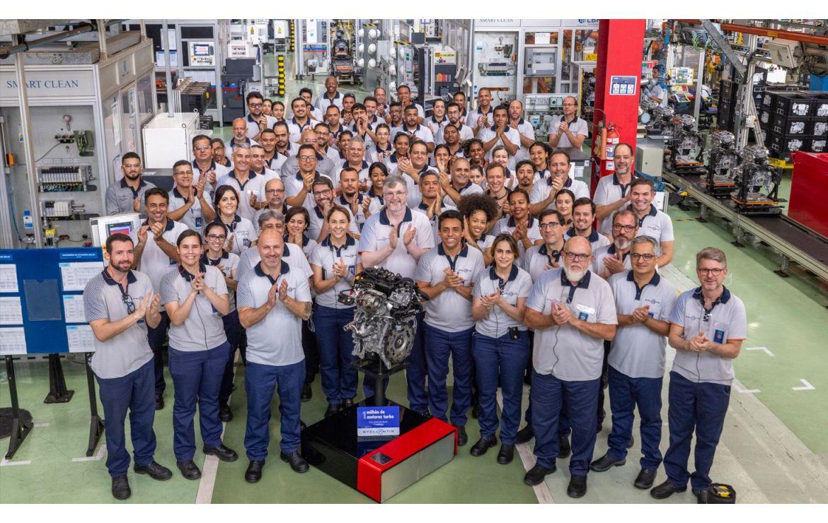 Stellantis celebrates the production of 1 million machines from the turbo gse family from Betim car factory (mg) |Stellantis |Stellantis